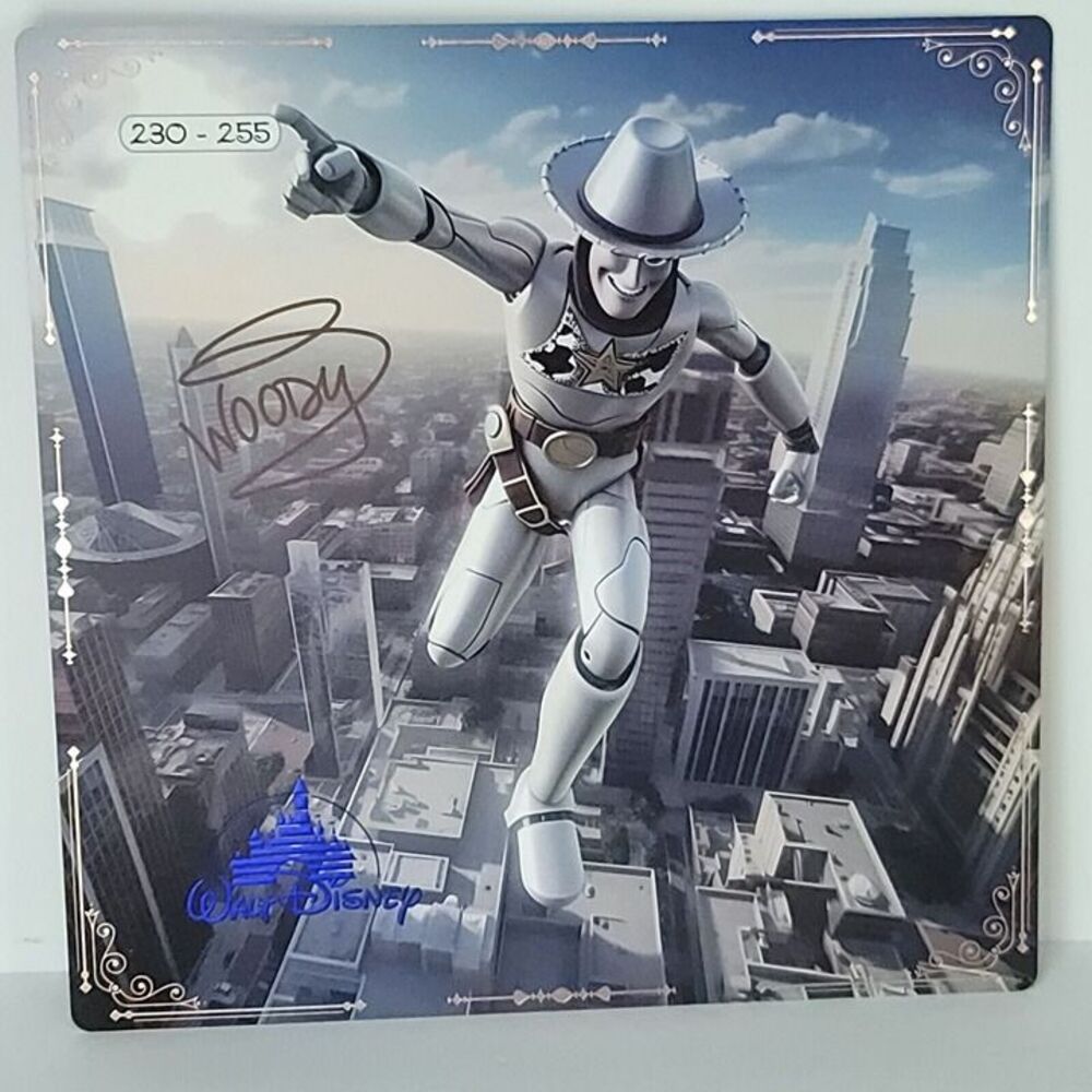 Woody White Outfit Disney 100th Limited Edition Art Card Print Big One 230/255